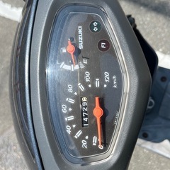 乗って帰れます！アドレスv125 走行距離14600km の画像