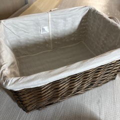 布付きバスケットの画像