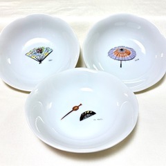 たち吉　京絵柄小鉢3枚