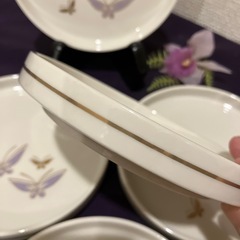 たち吉　青嵐窯　平皿　4枚の画像