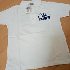 タグ付【１３０】ポロシャツ　白の画像