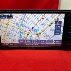⭐︎美品⭐︎KENWOOD 2024年春地図　MDV-L404W 新品バックカメラ付の画像
