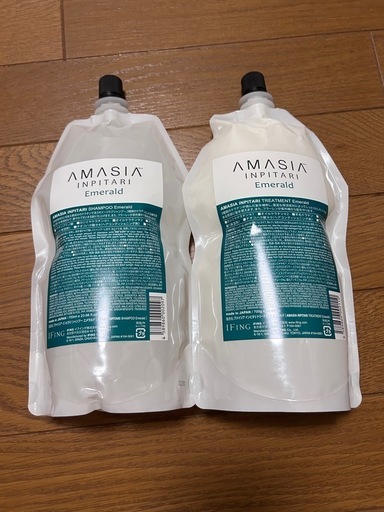 AMASIA INPITARI Emeraldシャンプー、トリートメントセット