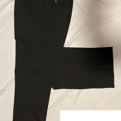 高校制服ズボン　黒　学ラン　ノータック　標準服　試着のみ、新品同様