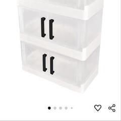 折りたたみ収納ケース8個　ほぼ新品未使用の画像