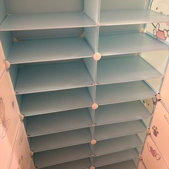 【美品】シューズボックス 収納棚 の画像
