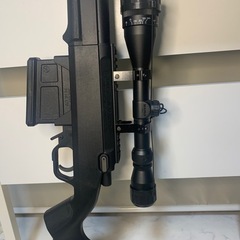 再値下げ　スコープ追加　ARES   AS-01   エアコッキングライフル　現状品の画像