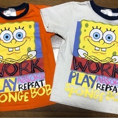スポンジボブ　Tシャツ