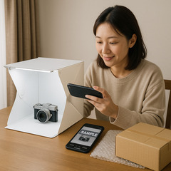 【在宅ワーク／時給制】中古カメラの撮影・簡易編集・梱包スタッフ募...