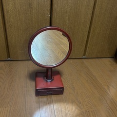 昭和初期のレトロな鏡　骨董