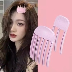 前髪 立ち上げ クリップ 根元櫛 スタイリングコーム ふんわり ヘアカーラーの画像