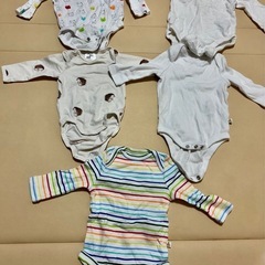 赤ちゃんベビー服プレオールボディスーツ 肌着の画像