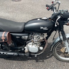 【希少｜SYM ウルフクラシック125cc｜キック始動可｜自賠責...