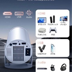 新品　参考価格29990円　プロジェクター　 天井 家庭用 小型 4K対応 自動台形補正 20000lm　の画像