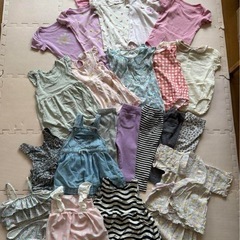 【80cm】 夏服 まとめ売り 女の子 水着 ビキニ 甚兵衛 23点
