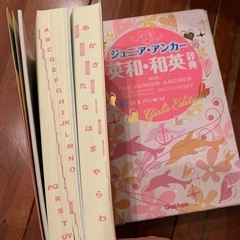 ジュニア・アンカー英和・和英辞典 ガールズエディション  で可愛い辞書。 の画像
