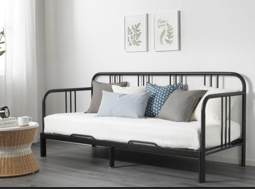 【超目玉枠】 値下げ可 引取希望 FYRESDAL (じんじん デイベッドフレーム IKEA ソファベッド