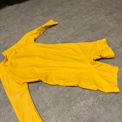 男の子　水着　ラッシュガード　帽子　セット　アヒル　2-3Yの画像