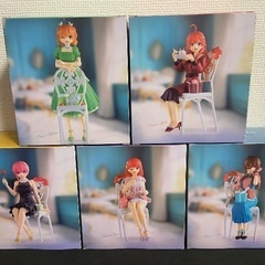五等分の花嫁 プレミアムフィギュア GiGO限定 コンプリートセットの画像