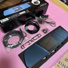 ルームミラー型ドライブレコーダーMicroSDカード付き搭載