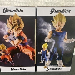 ドラゴンボール Grandista GOKU VEGETA フィギュアセットの画像