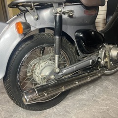 🏍️HONDA リトルカブ　４速　セル付き　キャブレターOH バッテリー新品🏍️の画像