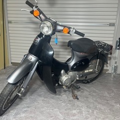 🏍️HONDA リトルカブ　４速　セル付き　キャブレターOH バッテリー新品🏍️の画像