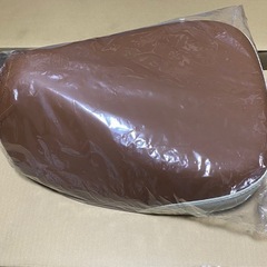 シングルシート S35 スーパーカブ クロスカブ PRO JA60 JA59 JA45 JA44 JA42 JA10 AA07 AA09 AA06 AA04 茶 オフホワイトの画像
