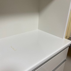 キッチンボード　ホワイトの画像