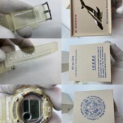 カシオ Gショック DW-8600K ICERC 1998年 クジラ会議モデル チタンバック 箱・取説付 送料無料の画像