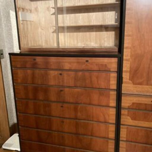 昭和レトロ 洋服ダンス 引き出し 桐 たんす 和服たんす 婚礼家具