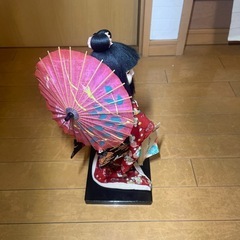 市松人形 玉善作 陶板 昭和レトロの画像