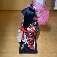 市松人形 玉善作 陶板 昭和レトロの画像