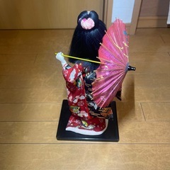 市松人形 玉善作 陶板 昭和レトロの画像