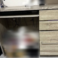 [幅90] パソコンデスク A4サイズ対応の収納一体型  LOWYA