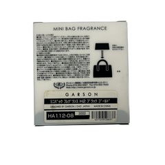  【新品・未使用】D.A.D ミニバッグフレグランス ブラック×ゴールド 高級車内芳香剤の画像