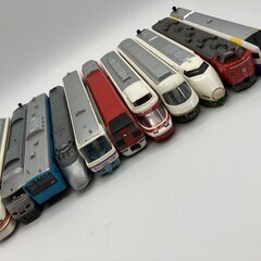 Yonezawa　バンダイ　プラレール 特急電車コレクション まとめ売り 11両セット 中古  鉄道模型の画像