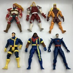 X-Men アクションフィギュア 6体セット マーベル　ケーブル...