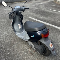 レッツ4 バッテリー新品 バスケット付の画像