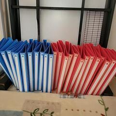 文房具　二つ穴ファイル　まとめ売りの画像
