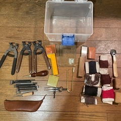 レザークラフト道具一式