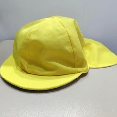 【美品】保育園用　帽子　黄色の画像