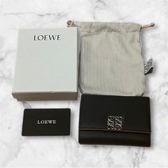 LOEWE ロエベ　財布　ブラックの画像
