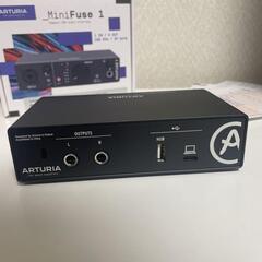 【美品】Arturia MiniFuse 1 音楽制作ソフト付属 ブラック

の画像