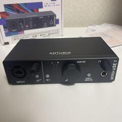 【美品】Arturia MiniFuse 1 音楽制作ソフト付属...