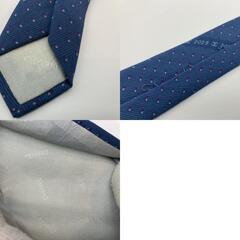 "ＣＨＡＮＥＬ　ネクタイ　ブルー　幅8ｃｍ(3.15 inch) 送料無料の画像