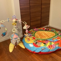 ディズニーやわらかガラガラメリー、ボーネルンドプレイネストファーム　