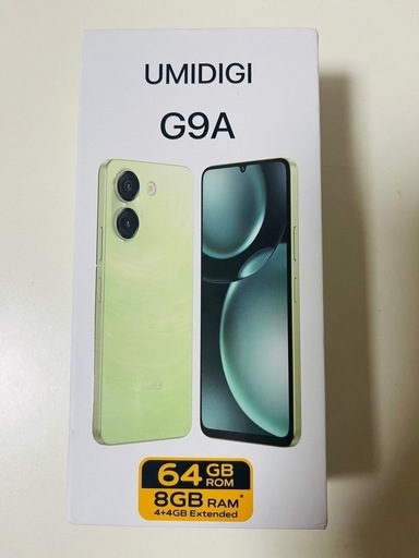 UMIDIGI G9A スマートフォン 64GB 8GB RAM
