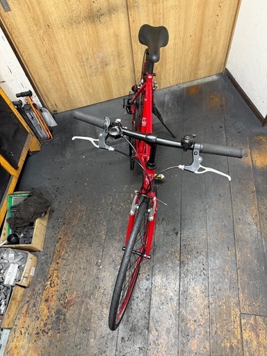 中古車クロスバイクWANP700C7段変速美品 (ベルソー) 高槻の