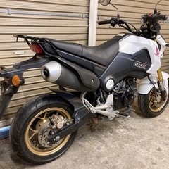 ホンダ　グロム　② 配送可能　支払いは現金or振り込みも可能の画像